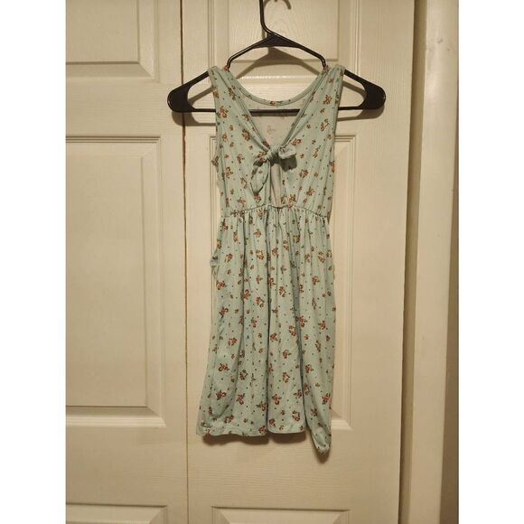 T-Shirt  Cotton Floral  Dress - Picture 1 of 2